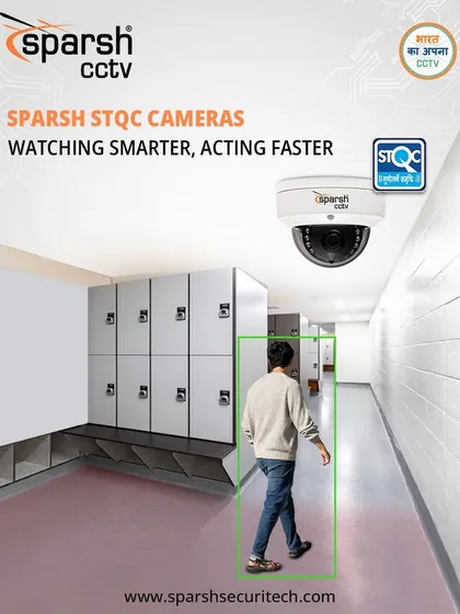 My STQC-certified cameras deliver smart surveillance with Swadeshi power. Proudly Made in Bharat, they combine advanced technology with national trust, watching smarter and acting faster for a truly Atmanirbhar Bharat.