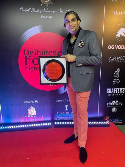 Another proud moment, receiving the 'Caterer of the Year' award at the Delhiites Food & Nightlife Awards 2024. Consistency in excellence is what we strive for.