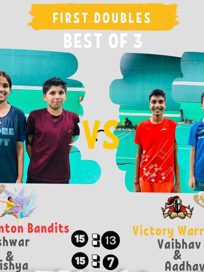 Manoj Kumar - Badminton Coaching for Kids & Youth Intra-Academy Rolling Cup photo 22