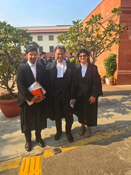 A successful outcome for the National Highway Authority of India (NHAI) in the Supreme Court, achieved alongside my senior, Mr. Aman Lekhi. Working on such high-stakes corporate litigation sharpens my understanding of complex legal interpretations.
