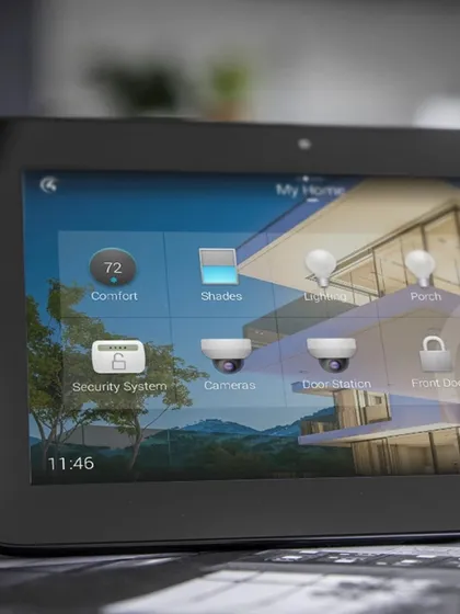 True smart living is about effortless control. I integrate all your security devices, from cameras and door stations to locks and alarms, into one clean, user-friendly interface on a dedicated tablet or your personal phone. Managing your home's safety has never been simpler.