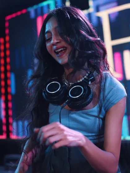Lost in a song, even when there's no crowd. Music is a constant in my life, on and off the stage.