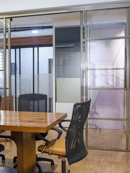 Our Experience Center is where your design journey begins. This is our conference room, where we sit down with clients to turn their vision into a concrete plan.