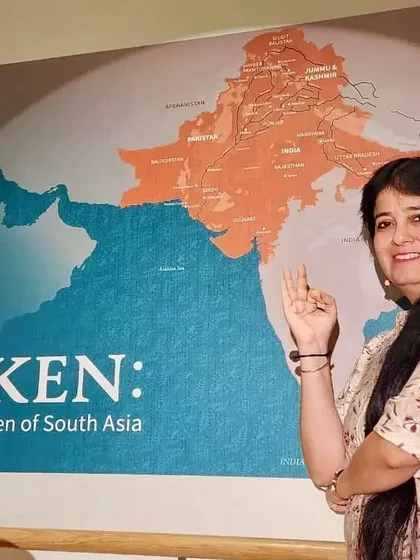 I was delighted to be featured in the 'Awaken: Sufi Music & Women of South Asia' exhibition at the Royal College of Music Museum in London, which celebrated trailblazing women in music and art.