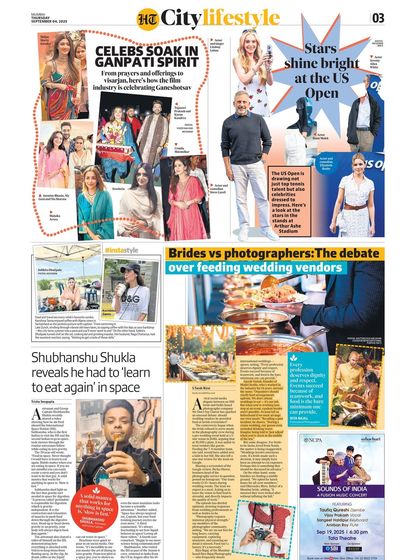 The full page from HT City Lifestyle featuring the article on wedding vendor professionalism. This feature helps solidify our reputation as a trusted and experienced studio.
