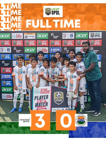 Every match is a learning experience. Despite a 3-0 loss, our U10 team showed grit and we will come back stronger.