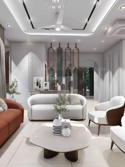 Latest Interiors by Shivam Manchanda - Turnkey Luxury Residential Interiors Grand Living & Dining Spaces photo 12