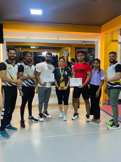 Cheers to Kamla Ma'am, a true definition of strength and determination. Here she is with our team, celebrating her first prize win in a powerlifting competition. She is an inspiration to all generations.