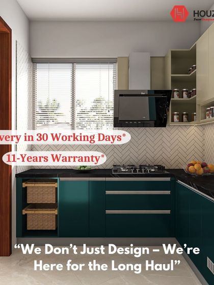 Houzlook - Full Home Interior Design & Turnkey Execution Our Promises: Quality, Speed, and Transparency photo 6