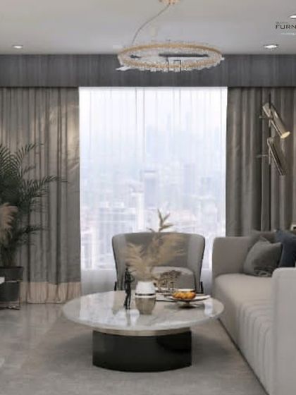 Global Furnovate - Interior Design & Turnkey Projects Luxurious Living & Dining Rooms photo 21