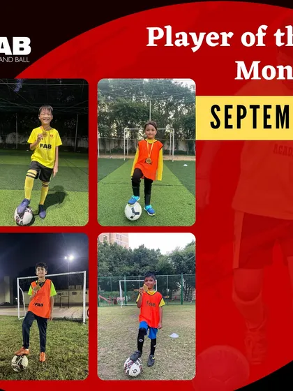 More of our deserving Players of the Month for September. Keep up the great work.