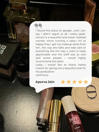 "I found this place on google, and I can say I didn't regret at all." It makes me so happy when new clients feel welcomed and leave feeling beautiful.