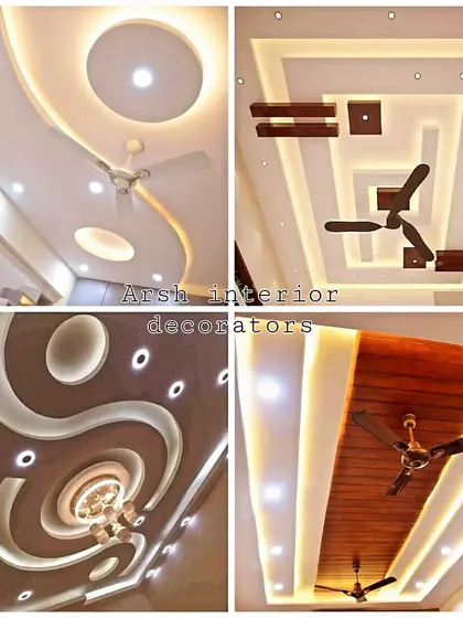 This gallery shows how I integrate fans into beautiful ceiling designs. You can see examples of curvy, circular, and wooden-panelled ceilings, all designed to be both functional and stylish.