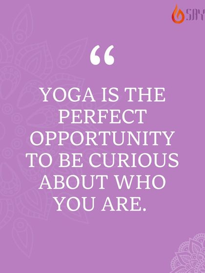 “Yoga is the perfect opportunity to be curious about who you are.” We encourage our students to stay curious, embrace their imperfections, and explore their potential on the mat and in life.