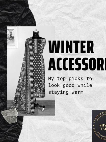 For the winter season, we stitch beautiful and warm suits and other accessories. We can create custom ethnic wear that is both stylish and comfortable for colder weather.
