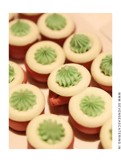 Dainty, decadent, and deliciously detailed. These colourful mini pastries are designed to mesmerize before they melt in your mouth.