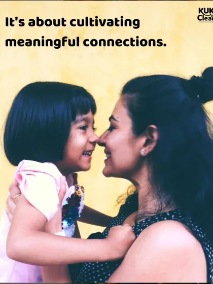 Self-love is about cultivating meaningful connections, like the one I share with my daughter. These moments are what truly nourish the soul.