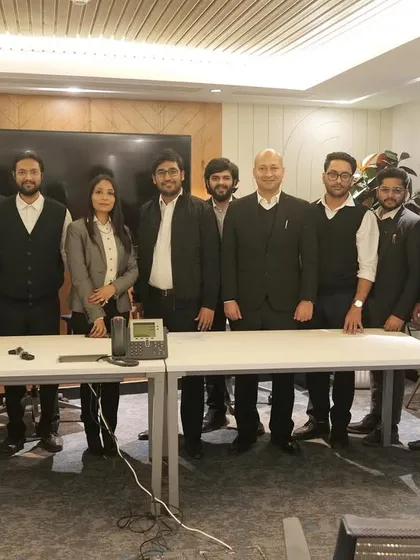 This photo was taken after a talk on penology and bail jurisprudence. My daughter's first question was "why are you the only woman?". It's a reminder that we must own our voice and be confident in our ability to lead, no matter the setting.