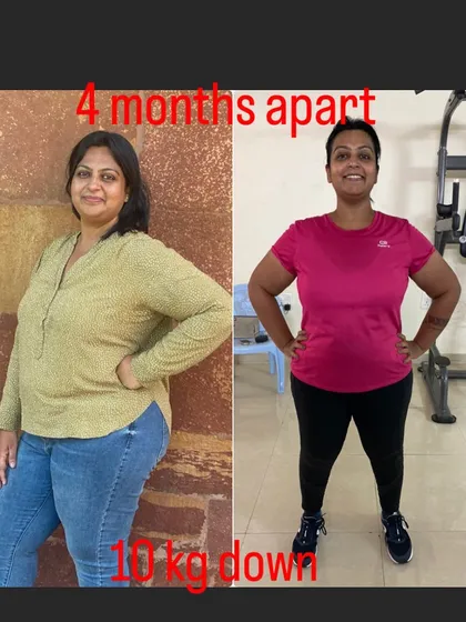 In just four months, this client lost 12 kgs, but more importantly, her BMI dropped from 44 to 33. My specialized nutrition plans for women focus on sustainable fat loss and improving key health markers.
