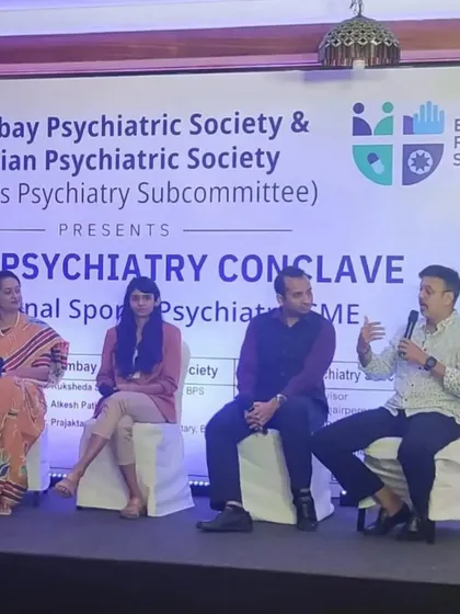 Sharing my insights on athlete performance during the panel discussion at the MCA Club BKC.