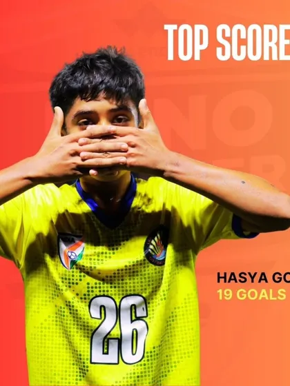 Highlighting our U13 top scorer, Hasya Gohil, who scored an incredible 19 goals in the Leno Premier League.