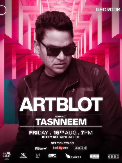 My personalized flyer for a Redroom Friday at Kitty Ko, supporting the talented Tasnneem. I played both the opening and closing sets.
