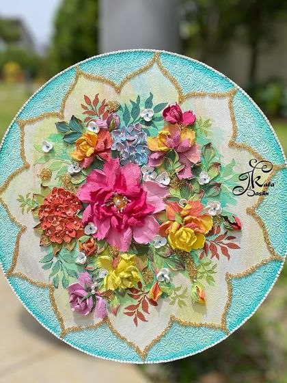 Jashn-e-Kala by Sakshi - Custom Russian Sculpture Decor Wall Art: Birds, Blooms & Whimsy photo 29