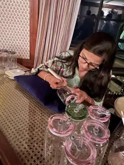 A photo from my first live engraving event. It was a milestone for me, and I am so grateful for the journey that has allowed me to turn my passion into a profession.