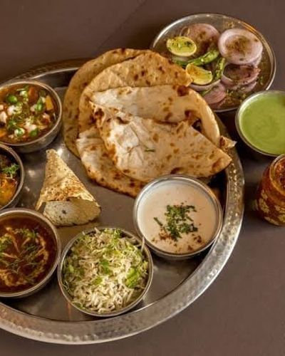 North Indian Thali Service