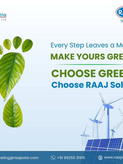 Raaj Solar - Utility-Scale & Industrial Solar Projects Financial & Environmental Benefits photo 21