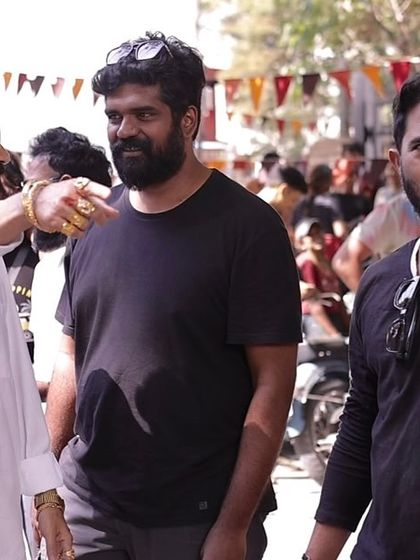 An outdoor discussion with the director and lead actor of 'Aavesham'. We use every moment to plan and refine the action choreography.