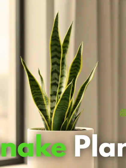 The Snake Plant is a timeless classic for a reason. It's incredibly resilient, architecturally beautiful, and one of the best plants for purifying indoor air.