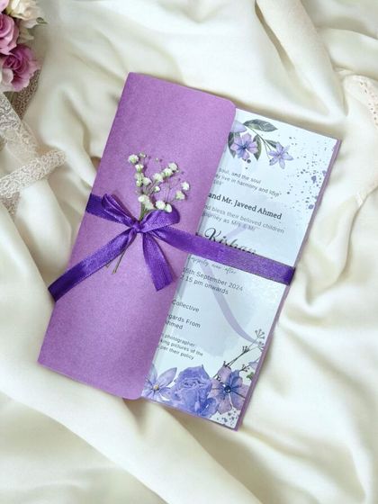 House Of Cards - Special Occasion Invitations Modern Elegance: Vellum, Pastels & Wax Seals photo 46