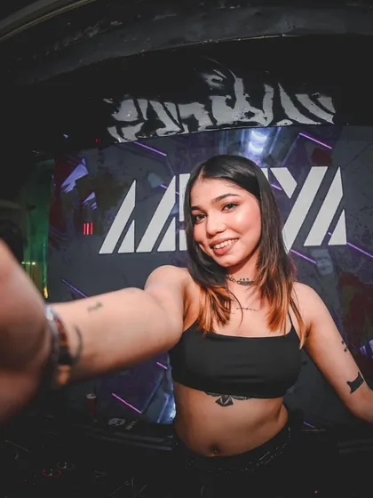 A quick selfie from the DJ booth at Beer Republic in Siliguri. I love connecting with my audience, both online and in person.