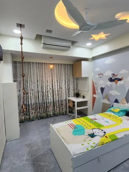 A final look at this fun and functional kids' room, showcasing our ability to create spaces that inspire creativity and play.