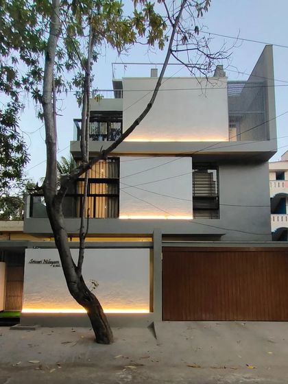 Sandesh Architects - Residential Architecture & Design Facades with Modern Geometry photo 9