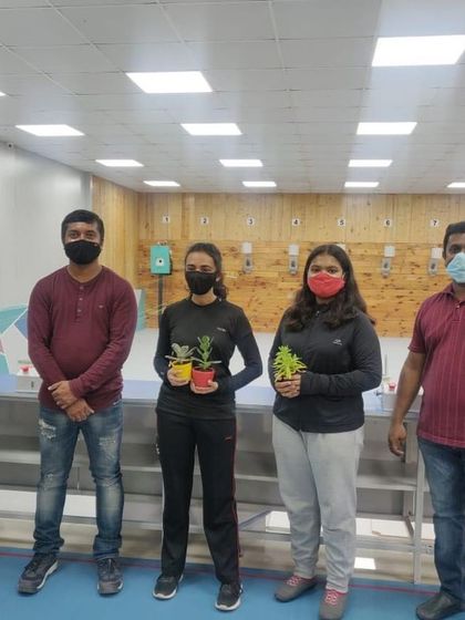 Participants of our October talent test match. We regularly hold these events to assess progress and identify areas for improvement.