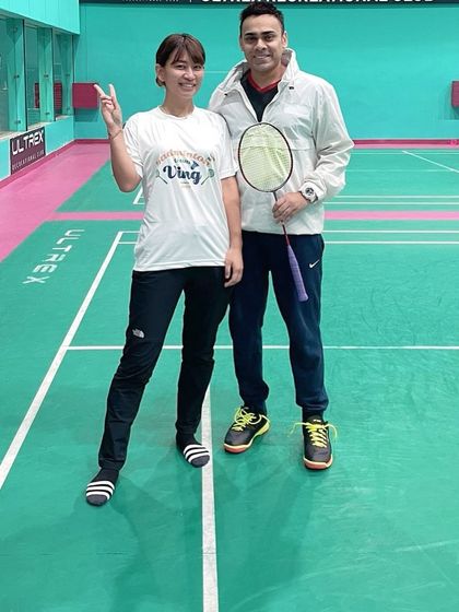 A heartfelt goodbye to one of our members from Japan. Our community is global, and the bonds we form go beyond the court.