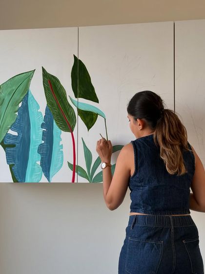 Nishka Mehta - Custom Artwork & Installations Murals for Your Home photo 15