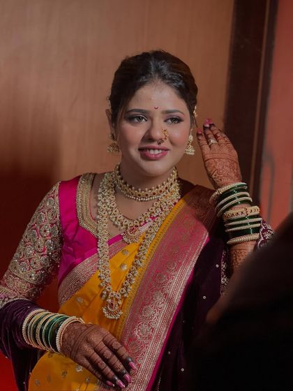 Traditional Maharashtrian & South Indian Brides photo 5