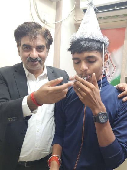 I am proud to have Vimal as my student. His dedication is an inspiration.