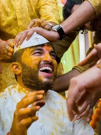 Vibrant Haldi & Mehndi Fun photo 25