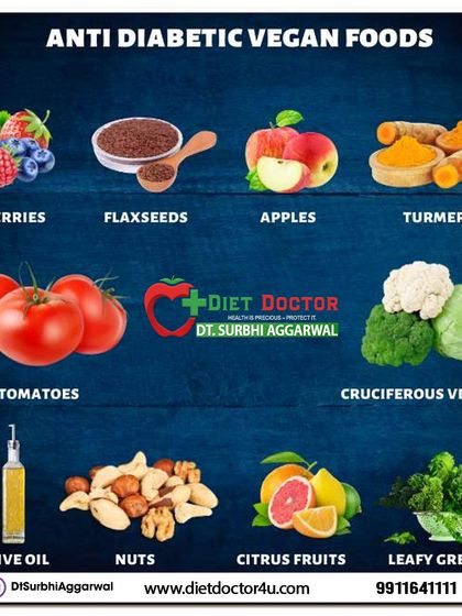 This guide showcases anti diabetic vegan foods that can be powerful tools in managing blood sugar. Items like berries, flaxseeds, turmeric, and leafy greens are rich in nutrients and have a low glycemic impact, making them ideal for a diabetes friendly diet.