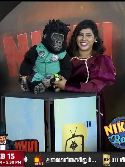 A promotional poster for 'Nikki Raid'. This captures the fun and professional look of the show, which is a great addition to any channel's lineup.