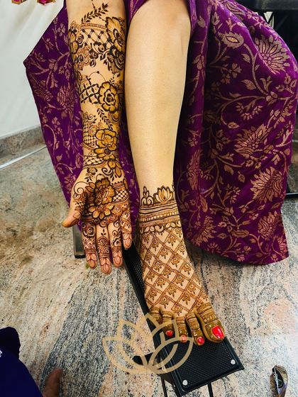 Lotus Mehendi Arts - Bridal & Occasion Mehendi Artistry for Feet photo 22
