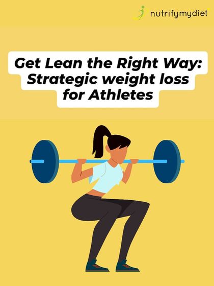 Learn how to get lean the right way. This guide is about strategic weight loss for athletes that doesn't sacrifice strength or performance.