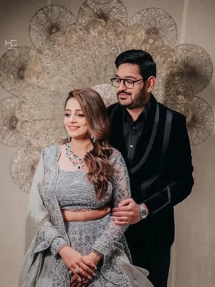You can never go wrong with a black ensemble. Here, my client wears a custom velvet tuxedo jacket, proving that classic choices are always in style for a special occasion.