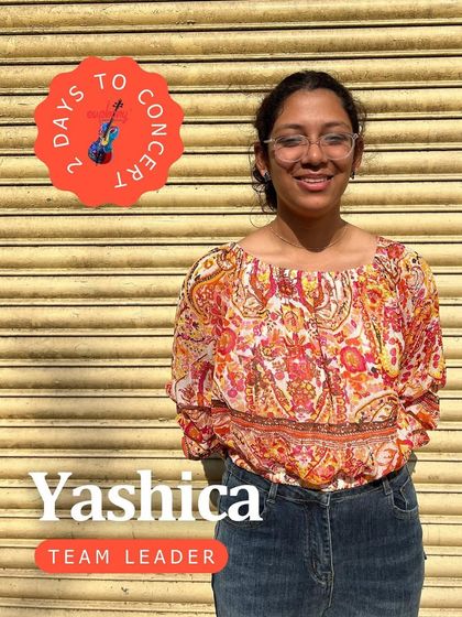 This is Yashica, a Grade 4 keyboardist and Team Leader. Her connection to the keyboard is magnetic, and her fingers dance across the keys with grace.