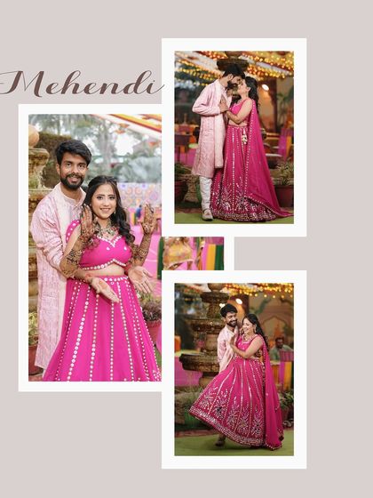 Vibrant Haldi & Mehndi Celebrations photo 16