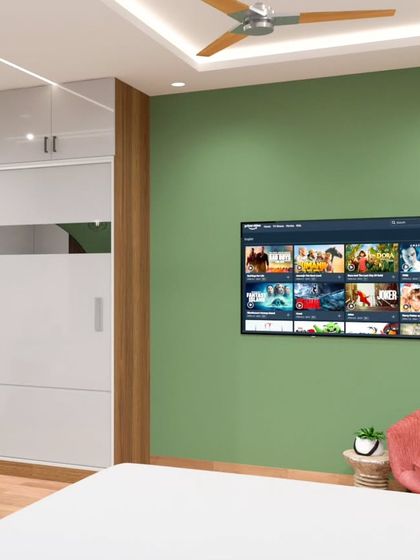 Walls Interior - End-to-End Home Interiors Serene Bedrooms & Smart Storage photo 10